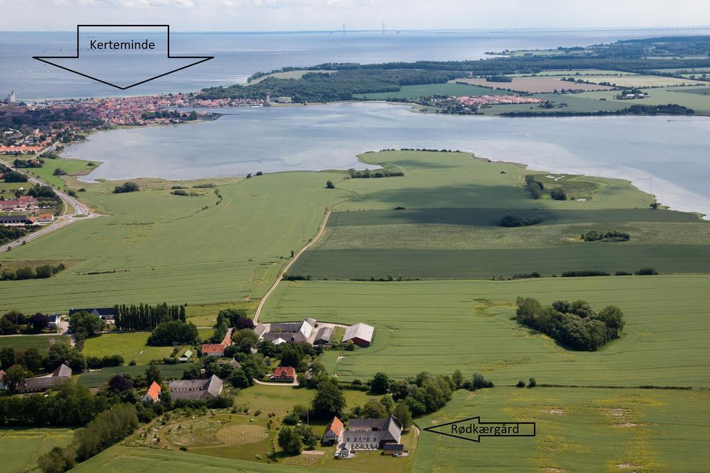 Ferielejlighed Pa Rodkaergard Lägenhet Kerteminde Exteriör bild